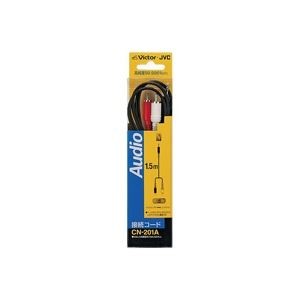 （まとめ）日本ビクター ミニ⇒ピンプラグ 1.5m CN-201A【×20セット】