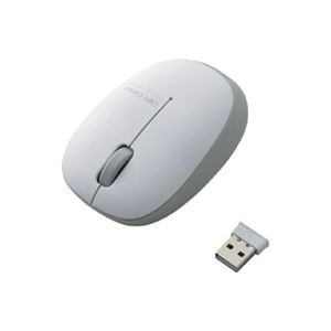 （まとめ）エレコム ELECOM ワイヤレスLEDマウス シルバーM-BL20DBSV【×5セット】