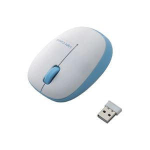（まとめ）エレコム ELECOM ワイヤレスBlueLEDマウス M-BL20DBBU【×5セット】