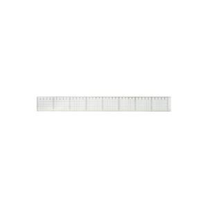 （まとめ）マービー 方眼カッティング定規滑止付40cm 014-0164【×3セット】