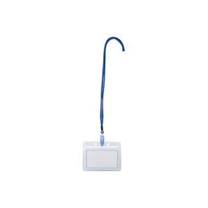 （まとめ）西敬 マイティーループ 名札S MLC-132B 青 10本【×2セット】