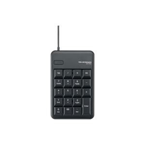 （まとめ）エレコム ELECOM USBテンキーHUB付 TK-TCM012BK／RS ブラック【×5セット】