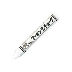 （まとめ）寺西化学工業 マーキングチョーク白 10本 B-CMK-T30【×10セット】
