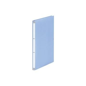 （まとめ）プラス 背幅伸縮PPセノバス FL-021SP BL【×10セット】