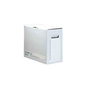 （まとめ）プラス サンプルボックス FL-001SB A4 ブルー【×10セット】
