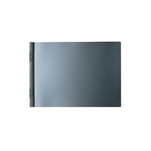 （まとめ）プラス スライドクリップファイル FS-132PH 濃灰【×10セット】