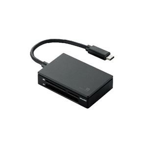 エレコム USB Type-Cコネクタ搭載メモリリーダライタ MR3C-A010BK
