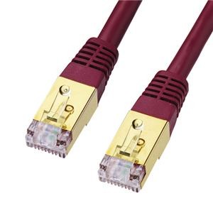 サンワサプライ カテゴリ7LANケーブル40m KB-T7-40WRN