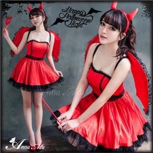 コスプレ 衣装 デビル ハロウィン 悪魔 魔女 コスチューム 仮装 z1676