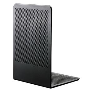 (業務用セット) ブックエンド Pタイプ L ブラック BE-P301BK【×5セット】