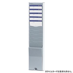 （まとめ） NIPPO タイムカードラック 壁掛タイプ （ABS樹脂製） CR-10N 1台入 【×3セット】