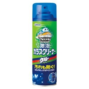 （まとめ） ジョンソン スクラビングバブル 激泡ガラスクリーナー スクラビングバブル激泡ガラスクリーナー 1個入 【×5セット】