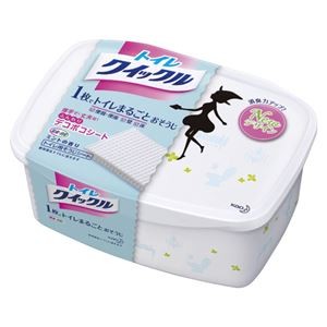 （まとめ） 花王 トイレクイックル トイレクイックル 容器入 1個入 【×5セット】