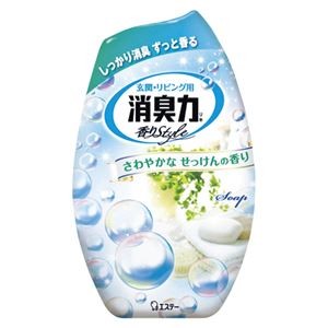 （まとめ） エステー お部屋の消臭力 お部屋の消臭力 せっけん 1個入 【×5セット】