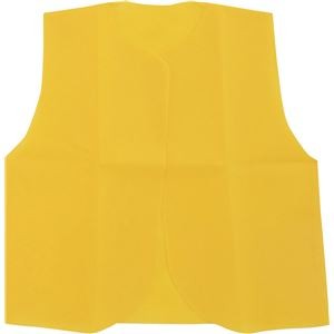 (まとめ)アーテック 衣装ベース 【J ベスト】 不織布 イエロー(黄) 【×30セット】