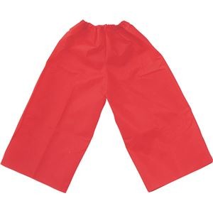 (まとめ)アーテック 衣装ベース 【S ズボン】 不織布 レッド(赤) 【×15セット】