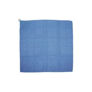 (まとめ)アーテック カラースカーフ 700×700mm ポリエステル製 ループ付き ブルー(青) 【×30セット】