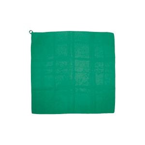 (まとめ)アーテック カラースカーフ 700×700mm ポリエステル製 ループ付き グリーン(緑) 【×30セット】
