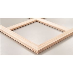 (まとめ)アーテック 木枠/キャンバス用品 【F6】 410×318mm 桐材 組立済 【×10セット】