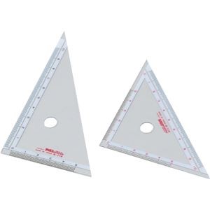 (まとめ)アーテック 三角定規(10cm) 【×40セット】