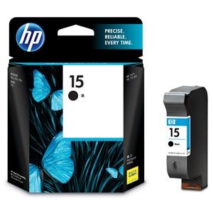 （まとめ） HP15 プリントカートリッジ 黒 C6615DA#003 1個 【×3セット】