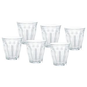(まとめ) デュラレックス ピカルディー 250ml クリア 1セット(6個) 【×2セット】