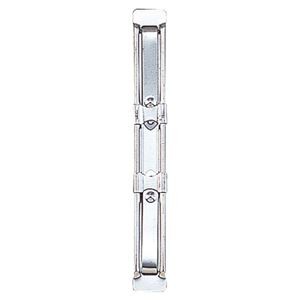 (まとめ) リヒトラブ ペーパーファスナー ブリキ 足間隔80mm 約230枚収容 F-8T-100 1パック(100本) 【×4セット】