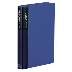 (まとめ) セキセイ カケルアルバム 10穴リングバインダー ブルー XD-120LP 1冊 【×4セット】