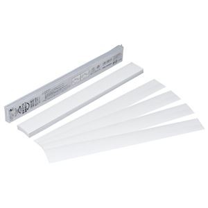 （まとめ） ニチバン 製本テープ＜再生紙＞業務用 契約書割印用 35×297mm 白 BKL-A45034 1パック（50枚） 【×4セット】