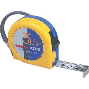 (まとめ) ムラテックKDS ネオロック コンベックス 幅16mm×長さ3.5m S16-35N 1個 【×4セット】