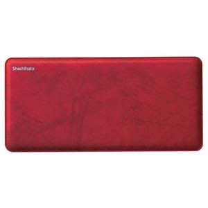 (まとめ) シヤチハタ 印マット4 なつ印・筆記用 レッド IMS-1B 1枚 【×10セット】