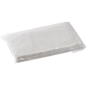 （まとめ） TANOSEE デリバリーパック 長3 透明 1パック（100枚） 【×2セット】