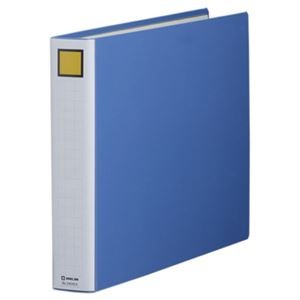 (まとめ) キングファイル スーパードッチ(脱・着)イージー A3ヨコ 400枚収容 背幅56mm 青 3404EA 1冊 【×10セット】