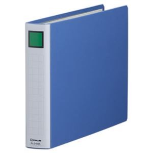 (まとめ) キングファイル スーパードッチ(脱・着)イージー A4ヨコ 300枚収容 背幅46mm 青 2483A 1冊 【×10セット】