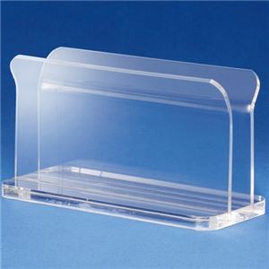 （まとめ） クルーズ スマートメニュースタンド アクリル製 CRM792063 1個 【×5セット】