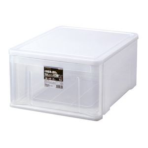 (まとめ) 天馬 プレクシーケース LL W360×D450×H210mm クリアナチュラル 1個 【×2セット】