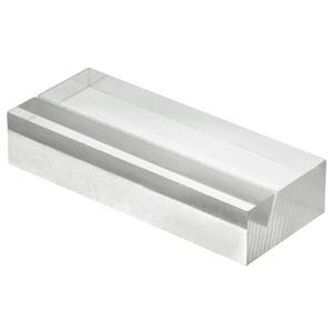 （まとめ） 光 透明アクリルカード立て 20×50×10mm A592-1-6 1パック（6個） 【×4セット】