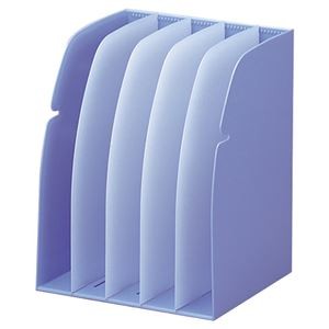 (まとめ) リヒトラブ REQUEST ブックスタンド 5ブロック 水 G1650-14 1個 【×2セット】