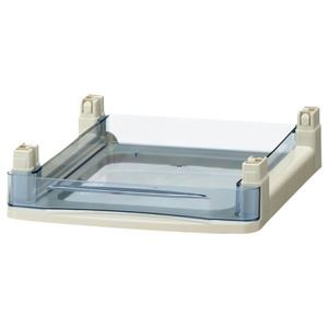 (まとめ) 山田化学 スタックチェスト B4 セパレーター 超浅型1段 B4-SS1P 1台 【×5セット】