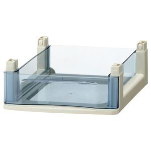 (まとめ) 山田化学 スタックチェスト B4 セパレーター 浅型1段 B4-S1P 1台 【×4セット】