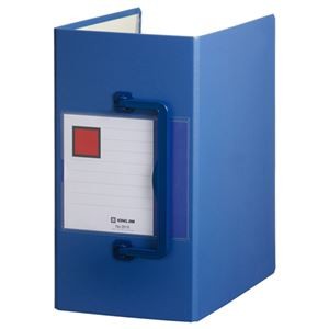 (まとめ) キングファイル スーパードッチ(特厚) A4タテ 1500枚収容 背幅166mm 青 3515 1冊 【×4セット】