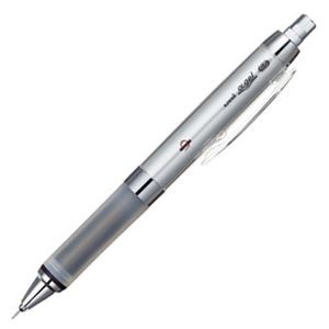 (まとめ) 三菱鉛筆 シャープ SHARPペンシル ユニ アルファゲル(クルトガエンジン掲載タイプ) 0.5mm (軸色 ブラック) M5858GG1P.24 1本 【×5セット】