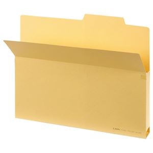 （まとめ） ライオン事務器 持出しフォルダー A4 クリーム A4-APF 1セット（10冊） 【×3セット】