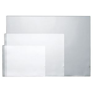 （まとめ） ライオン事務器 図面ホルダー A2 609×438mm DF-2 1セット（5枚） 【×3セット】