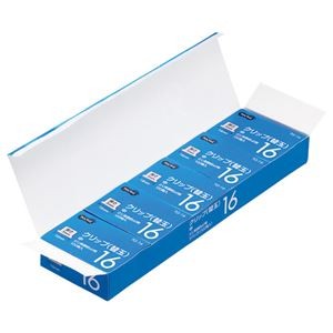 （まとめ） TANOSEE 替玉クリップ 中 1セット（500発：100発×5箱） 【×2セット】