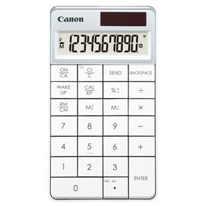 （まとめ） キヤノン Canon テンキー電卓 X Mark I Keypad RF-WH HWB 10桁 ワイヤレス接続 ミニ卓上タイプ ホワイト 5094B005 1台 【×2セット】