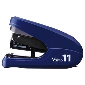(まとめ) マックス バイモ11フラット 40枚とじ ネイビーブルー HD-11FL/NB 1個 【×4セット】