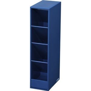 (まとめ) カール事務器 ペンスタンド ブルー P-201-B 1個 【×5セット】