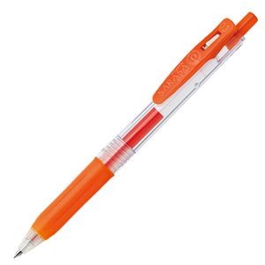 (まとめ) ゼブラ ゲルインクボールペン サラサクリップ 0.3mm レッドオレンジ JJH15-ROR 1本 【×60セット】