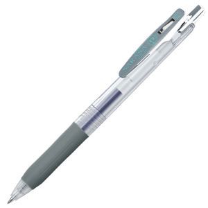(まとめ) ゼブラ ゲルインクボールペン サラサクリップ 0.4mm グレー JJS15-GR 1本 【×60セット】